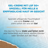 Garnier Gel-Creme mit LSF 50+, Gesichts-Creme mit Sonnenschutz 50ml