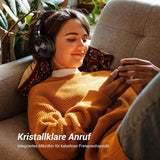 Bluetooth Kopfhörer Over Ear, 72 Stdn HiFi Stereo Kopfhörer Kabellos, Wireless Headphones mit 6.35mm & 3.5mm ÖZENSAAT