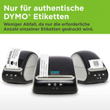 DYMO LabelWriter 550 Turbo Etikettendrucker | Beschriftungsgerät mit Hochgeschwindigkeits-Thermodirektdruck | automatische Etikettenerkennung | druckt mit USB-/LAN-Anschluss | EU-Stecker