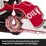 Einhell Akku-Kettensäge GE-LC 36/35 Li-Solo Power X-Change (Li-Ion, 36 V, 33 cm Schnittlänge, 15 m/s Schnittgeschwindigkeit, bürstenloser Elektromotor, ohne Akku und Ladegerät)