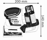 Bosch Professional 18V System Akku Schwingschleifer GSS 18V-10 (Schwingkreis-Ø: 1,6 mm, 3 Grundplatten mit unterschiedlichen Formaten, ohne Akkus