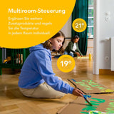 Tado° smartes Heizkörperthermostat – Wifi Starter Kit V3+, inkl. 2 x Thermostat für Heizung – digitale Heizungssteuerung per App – einfache Installation – kompatibel mit Alexa, Siri & Google Assistant