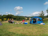 Coleman Zelt Octago, 3 Mann Zelt ideal für Camping im Garten, Kuppelzelt, wasserdichtes 3 Personen Campingzelt mit eingenähter Bodenplane