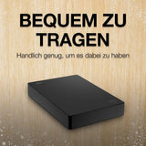 Seagate Expansion 5TB tragbare externe Festplatte, 2.5 Zoll, USB 3.0, inkl. 2 Jahre Datenrettungsdienst, Modellnr.: STGX5000400