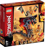 LEGO NINJAGO Feuerschlange, Spielzeug für Kinder mit 4 Minifiguren, Meister des Spinjitzu Spielset