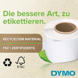 DYMO LabelWriter 550 Turbo Etikettendrucker | Beschriftungsgerät mit Hochgeschwindigkeits-Thermodirektdruck | automatische Etikettenerkennung | druckt mit USB-/LAN-Anschluss | EU-Stecker