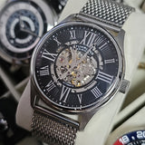 Stuhrling Herren-Armbanduhr, automatisch, selbstaufziehend, Mechanische Uhr ÖZEN