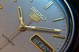 Seiko Herrenuhr Analog Automatisch mit Edelstahlarmband – SNXG47