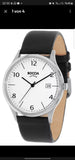 Boccia 3585-01 Thin Quartz Dress Watch with 40mm Titanium Case and Leather Strap ÖZEN SAAT