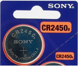 Sony MuRata CR2450 Lithium Knopfzelle 1 Batterie, 610mAh 3V CR 2450