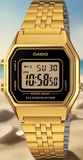 Casio Retro LA680WGA-1DF Digital Gold Damenuhr ÖZENSAAT