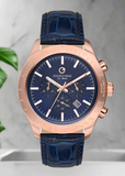 PacoMarine PM.51081.09 Freedom Collection Roségold, Blau Lederband Herrenuhr, ÖZENSAAT