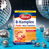 Abtei Vitamin B Komplex Forte, 50 Mini-Tabletten, ÖZENSAAT