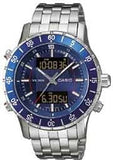 CASIO MSY-700D-2AV Herren Uhr Blau 200m WR Sportuhr Stoppuhr ÖZENSAAT