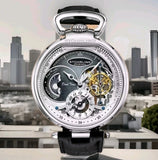 Stuhrling Original Automatic Skelettuhr Watch 46mm Herrenuhr #ÖZENSAAT