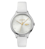 Lacoste LC2001005 Quarzuhr für Damen mit Weisses Lederarmband 2001005 ÖZENSAAT