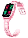 Smartwatch für Kinder, GPS Positionierung, Videoanrufe, Touchscreen, iOS Android, Rosa #ÖZENSAAT