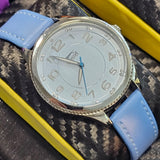 Slazenger Damenuhr mit blauem Lederarmband ÖzenSaat