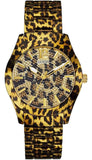 GUESS Damenuhr LEOPAR mit Tierdruck, 40mm ÖZENSAAT