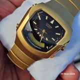 CITIZEN Analog & Digital Goldene Armbanduhr ÖZEN SAAT