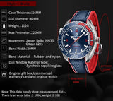 Pagani Design Mechanische Automatik Uhr, Edelstahlgehäuse, 100M, Saphirglas, Automatische Taucheruhr