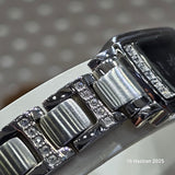 Hislon Damenuhr mit Swarovski Steine #ÖZENSAAT