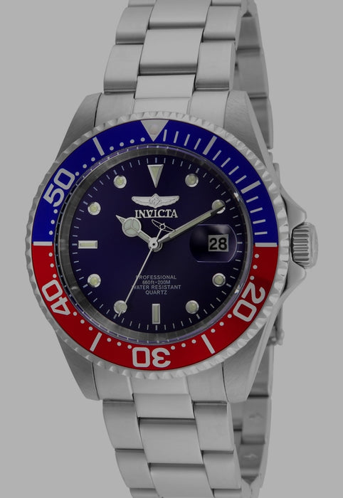 INVICTA PRO DIVER 40mm Pepsi Herrenuhr ÖZENSAAT