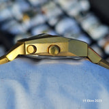CITIZEN Analog & Digital Goldene Armbanduhr ÖZENSAAT