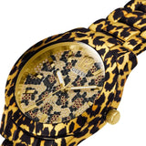 GUESS Damenuhr LEOPAR mit Tierdruck, 40mm ÖZENSAAT
