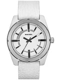 DIESEL DZ1599 44mm,
weiß Lederarmband, Watch #ÖZENSAAT