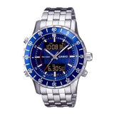 CASIO MSY-700D-2AV Herren Uhr Blau 200m WR Sportuhr Stoppuhr ÖZENSAAT