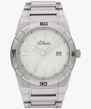 s.Oliver SO-4053-MQ XL Herren Armbanduhr aus Edelstahl #ÖZENSAAT