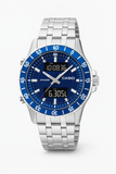 CASIO MSY-700D-2AV Herren Uhr Blau 200m WR Sportuhr Stoppuhr ÖZENSAAT