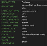 Megalith Chronograph 47mm Herrenuhr #ÖZENSAAT