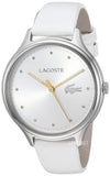 Lacoste LC2001005 Quarzuhr für Damen mit Weisses Lederarmband 2001005 ÖZENSAAT