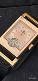Burgmeister Armbanduhr für Damen, Automatik-Uhr Lederarmband - wasserdichte Damenuhr