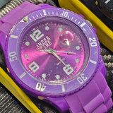 Amber Time Lila Quarz 42mm Unisexuhr ÖzenSaat