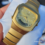 CITIZEN Analog & Digital Goldene Armbanduhr ÖZENSAAT