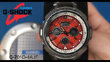 Casio G-Shock G-701D-4AVDR Sammlerstück! Rot Dial, Shock Resist ÖZENSAAT