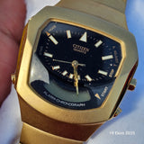 CITIZEN Analog & Digital Goldene Armbanduhr ÖZEN SAAT