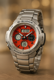 Casio G-Shock G-701D-4AVDR Sammlerstück! Rot Dial, Shock Resist ÖZENSAAT