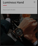 Reward Chronograph mit Datumanzeige 43mm Roségold Unisexuhr #ÖZENSAAT