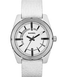 DIESEL DZ1599 44mm,
weiß Lederarmband, Watch #ÖZENSAAT