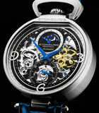 Stuhrling Modena 3954 Dual Time Automatic 46mm Skeleton Herrenuhr ÖzenSaat