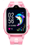 Smartwatch für Kinder, GPS Positionierung, Videoanrufe, Touchscreen, iOS Android, Rosa #ÖZENSAAT