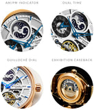 STUHRLING Special Reserve Automatic Roségold Skeleton ÖZENSAAT