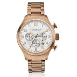 NAUTICA A20117G Chronograph Roségold 44mm Armbanduhr ÖZENSAAT