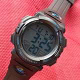 Digital Herren Uhren - Sport Outdoor Armbanduhr 5 ATM wasserdichte Uhren mit Wecker/Kalender/Stoppuhr/Stoßfest