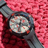 Stuhrling Aquadiver Gen-X 264XL2 Quartz 49mm Diver Armbanduhr