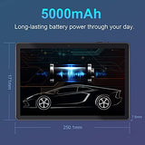 Tablet 10 Zoll Android 10 Tablet Quad-Core-Prozessor, Tablet 10 Angebote, 4GB RAM, 64GB eMMC, 1.5~1.6GHz, 1280 x 800 HD IPS, 2MP & 13MP Kamera, Android 10, Bluetooth 4.0, Type-C, 5000mAh